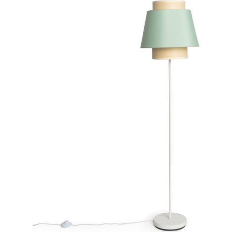 Lampadaire Textile Chulu Vert