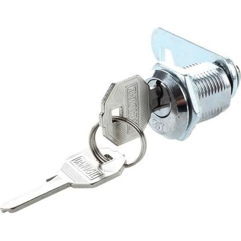 Serrure Batteuse a Came Barillet Pour Boite aux Lettres Tiroir 20mm et 2 Cles (1/4)