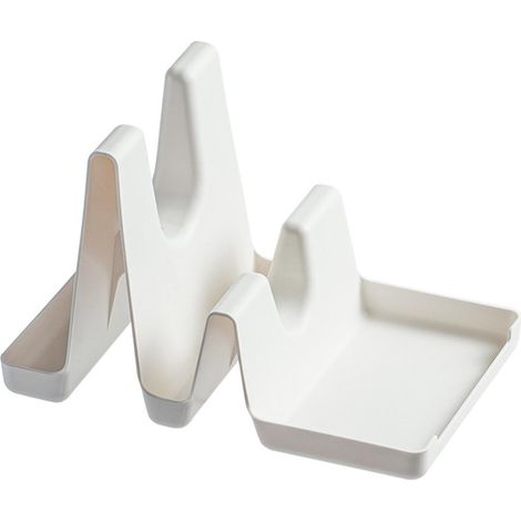 Support porte-couvercles, support multifonctionnel en plastique pour planche à découper, organisateur de comptoir pour la cuisine (1/5)