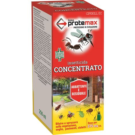 INSETTICIDA MULTINSETTO LIQUIDO CONCENTRATO ml 250 (fino a 60 lt di acqua)
