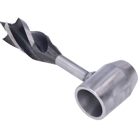 Mèche à vrille manuelle en acier carbone pour perçage bois 25mm outil bricolage survie bushcraft avec sac (1/5)