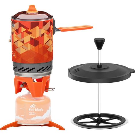 Fixed Star 2 Réchaud de Camping & Star French Press Filtre à Café (1/5)
