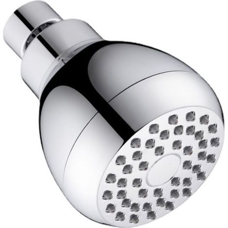 Pommeau de douche haute pression avec poignée G 1/2 et métal réglable-AquaForge