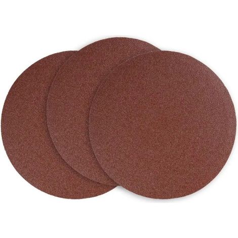 Disques abrasifs auto-agrippant - Grain 60 - Ø 200 mm  lot de 3
