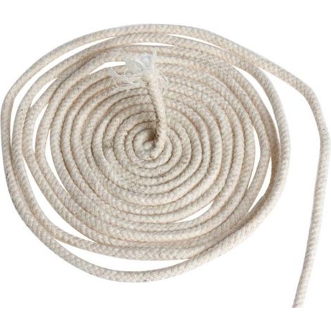 Mèche ronde pour lampe à huile - Avec noyau - 3 mm - 1 mètre - Accessoire lampe (1/5)