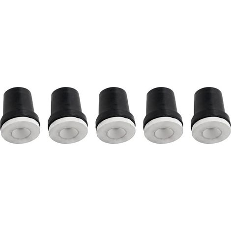 Lot de 5 buses de sablage 2/2,5/3/3,5 mm Embouts en céramique pour réservoirs de sablage de 5 gallons, noir (1/5)