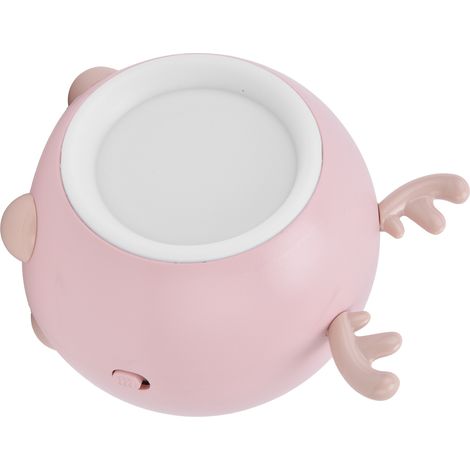 Niedliches Haustier-Nachtlicht, tragbar, einstellbare Helligkeit, Augenschutz, drei Farbtemperaturstufen, Schlafzimmer-Nachtlicht, Rosa (1/5)