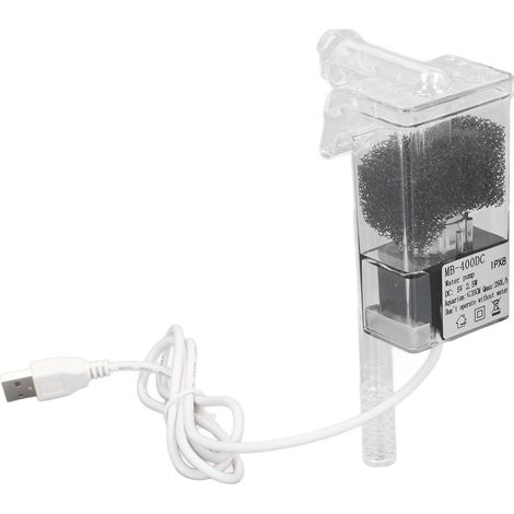 Filtre suspendu pour aquarium - Filtration efficace - Fonctionnement silencieux - Débit réglable - Gain de place - Filtre externe suspendu pour aquarium (1/5)