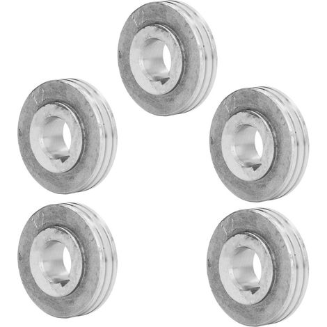Rouleau d'entraînement d'alimentation de fil en acier à roulement, composé de 5 pièces, adapté aux accessoires d'équipement de machine à souder. (1/5)