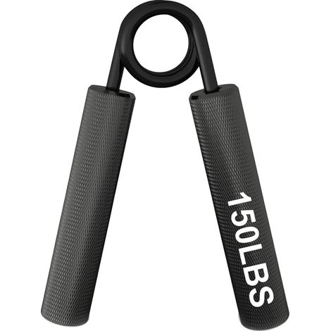 Handgriffstärker, einstellbare Widerstandsstufen, ergonomisches Design, schwarz(150lbs) (1/2)
