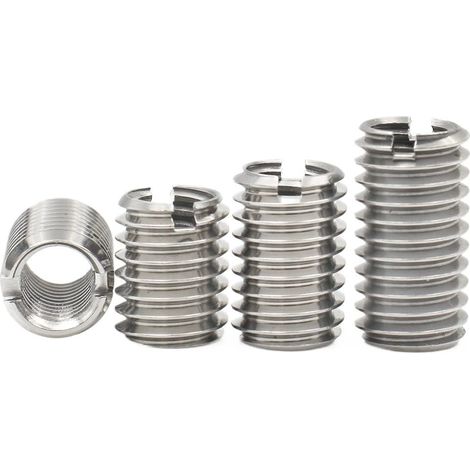 Lot de 10 écrous à sertir en acier inoxydable M2-M12, adaptateurs (1/4)