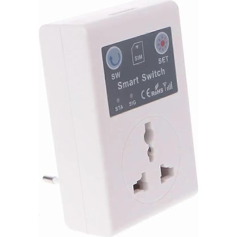 Télécommande sans fil pour téléphone européen RC, interrupteur intelligent, prise GSM, prise secteur, prise télécommandée (1/5)