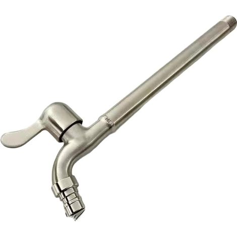 Mitigeur baignoire/douche - inox - pour douche et sanitaires (1/5)