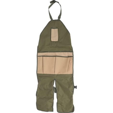 Tablier de Jardinage, Résistant à l'usure, Large Application, Boucle Réglable, Protection des Jambes, Tissu Oxford 600D, Tablier de Menuisier pour Cour (1/5)