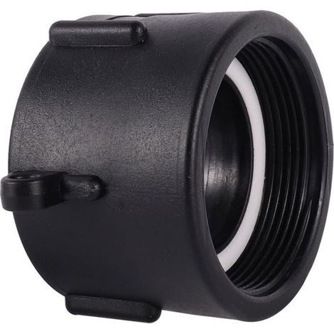 Adaptateur IBC 60 mm Filetage Grossier à 2",Adaptateur Robinet Tuyau Arrosage,Raccord Cuve 1000 litres,pour Vanne Cuve 1000l,Reser (1/3)