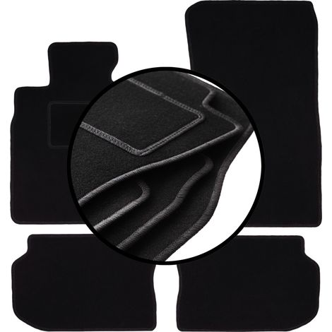 Komplettset Veloursmatten für: BMW 5 F10 Limousine (2010-2013)