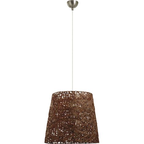 Suspension VIMET E27 42W Fibre brune naturelle (1/3)