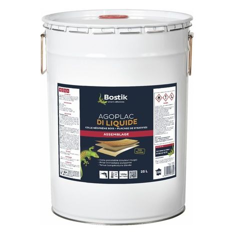 Colle néoprène Agoplac DI liquide Bostik 15L