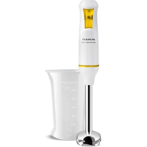 Batidora de mano moderna Taurus blanca 750 W compacta (1/3)