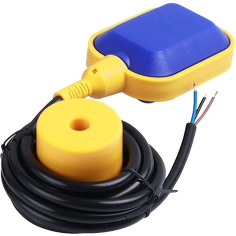 Câble régulateur de Niveau d'eau, 3 m de Niveau de Liquide, Interrupteur à Flotteur, Interrupteur de Niveau 220 V (1/5)