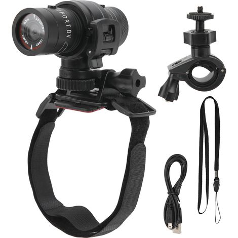 Caméra Sport Full HD 1080P Moto Casque Fixation Vélo Enregistreur Vidéo Cyclisme (1/5)