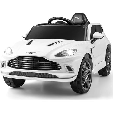 Costway – Voiture électrique 12V pour enfants – Aston Martin DBX avec télécommande 2,4G – Démarrage progressif, lumières LED, portes verrouillables – 3-8 ans (1/5)
