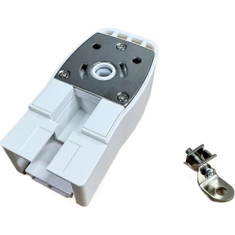 Boîtier d'engrenages de rideau intelligent DT82 KT82 de remplacement pour rail électrique JIALISI avec trou de suspension, compatible avec les systèmes de chenilles JIALISI DT82 (1/5)
