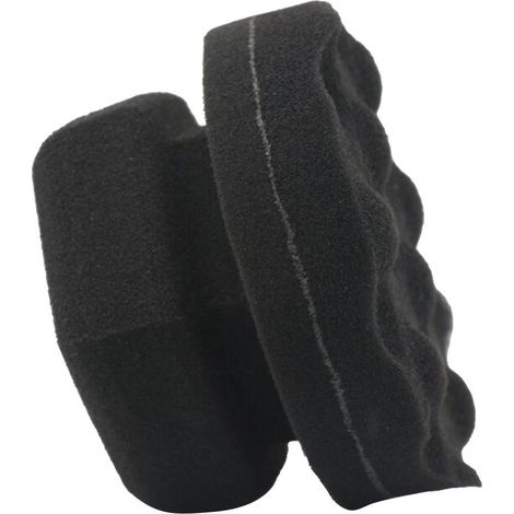 Tampon De Polissage Automatique En éponge De Voiture Noire Douce Tampons De Polissage 8cm (1/5)