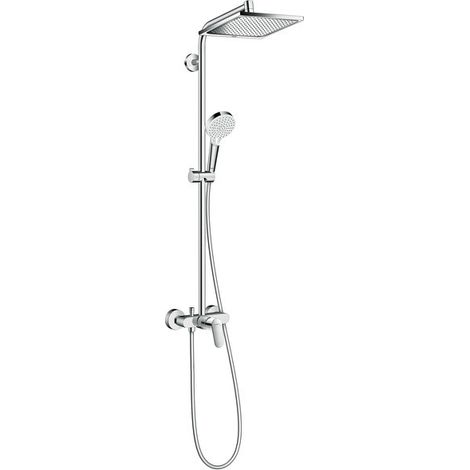 Hansgrohe Showerpipe Crometta E 240 Colonna doccia 1 getto, miscelatore meccanico (HG-27284000)