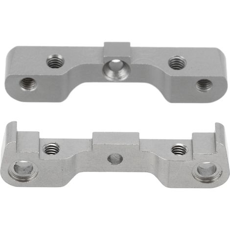 Jeu de 2 Bras Inférieurs Avant Fixes en Alliage d'Aluminium pour ZD Racing 08421 08423 08425 08427 08428 MT8, Voiture RC 1/8, Pièces de Suspension Robustes (1/5)