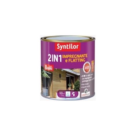 2 IN 1 IMPREGNANTE E FLATTING  BIANCO LUCIDO  0,5 LT (1/2)