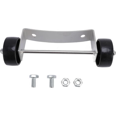 Patio heater wheel kit, stainless steel, plastic, universal, outdoor, gas (1/5)