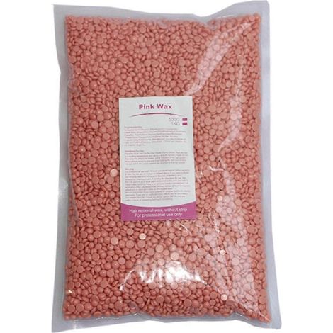 500 g de perles de cire à épiler pour l'épilation intégrale du corps, film chauffant, cire dure, compatible avec chauffe-cire.