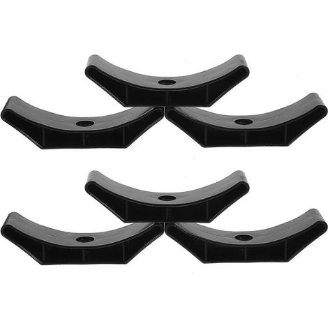 Supports d'haltères en plastique pour haltères, pour une utilisation stable en salle de sport (18 pièces) (1/5)