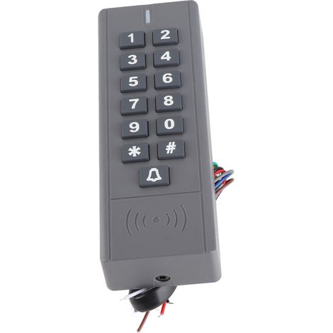 Clavier RFID, lecteur de cartes de contrôle d'accès, mot de passe, étanche IP67 (1/5)