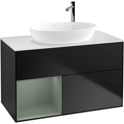 Villeroy & Boch G891GMPD Armoire sous lavabo Finion G89 (1/2)