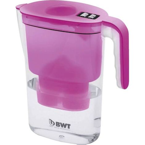 BWT Vida Filtro de agua para jarra 2,6 L Rosa, Transparente