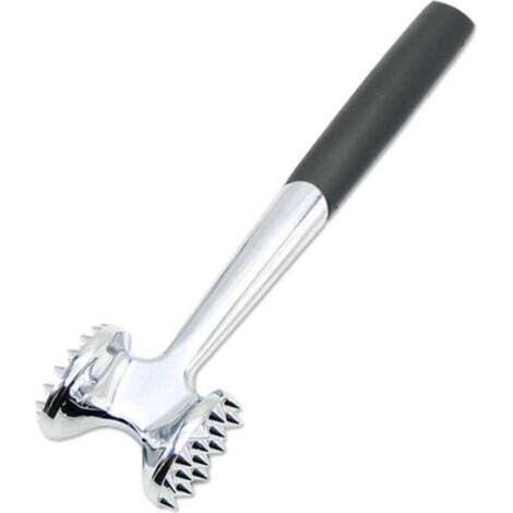 [NEVER USED] Meat tenderizer - Kitchen hammer - Tool for pounding and tenderizing meats, steaks and chicken, very durable, made of zinc alloy, double-sided, excellent grip