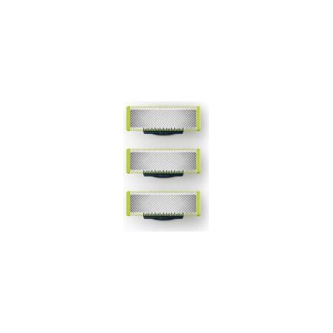 Kompatibel mit OneBlade – Ersatzklingen für den OneBlade Elektrorasierer/Trimmer, langlebiger Edelstahl, zum Trimmen, Stylen und Rasieren, 3er-Pack – Crezuo