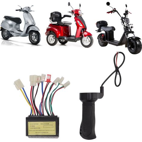 24V 250W Bürstenregler + Gashebel, kompatibel mit Rollern, E-Bikes und Elektrofahrrädern. (1/5)