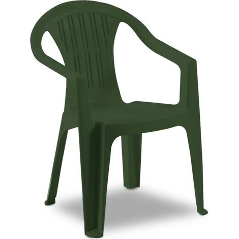 SEDIA IN POLIPROPILENE 'RATAK' verde - BICA