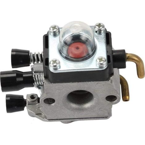 Kit de remplacement pour carburateur, joint, filtre à air et bouchon de réservoir pour Stihl FS75, FS80, FS85, HS75, HS80, HS85, HL75, FH75, HT70, HT75, KM80, KM85 (1/5)