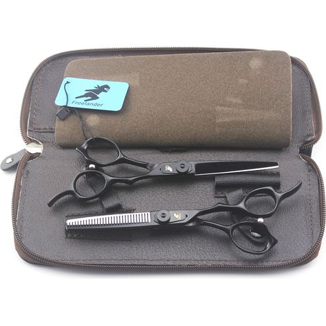 Étui en cuir pour ciseaux de coiffure, trousse de coiffure, accessoires de salon de coiffure, outils de coiffure à main (1/5)