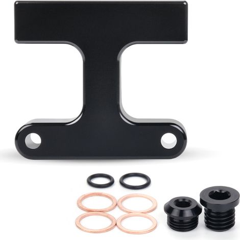 Automotive aftermarket fuel filter bypass kit for 03-09 Dodge Ram 5.9 and 6.7 Cummins engines - (1/3)