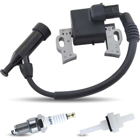 Module de Bobine d'allumage pour Honda GX340 GX390 GX240 GX270 EB5000 EB6500 EM5000 EM6500 Moteurs, Remplacer pour 30500-Z5R-003 30500-Z5T-003 avec bougie d'allumage Sortie d'huile (1/5)