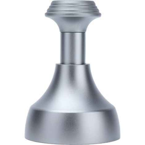 Verstellbare 58-mm-Kaffeepresse mit Nivellierer und Siebträgerauslauf – Professionelles Werkzeug, grau