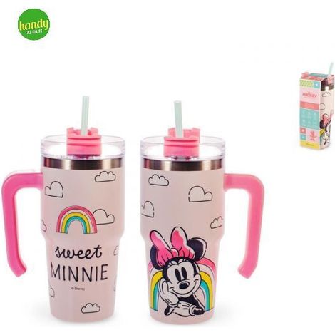 Bottiglia termica H&H Minnie in acciaio inox 0,6 litri