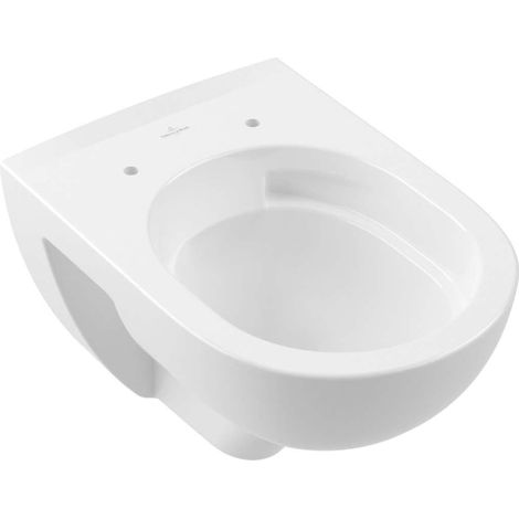 Villeroy & Boch O.novo Tiefspül-WC spülrandlos, wandhängend, mit TwistFlush CeramicPlus (1/2)