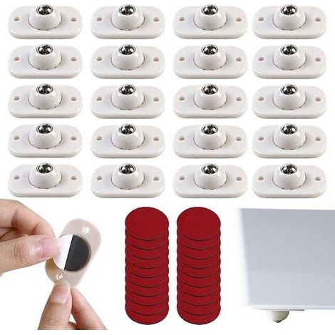 20 Pieces Self Adhesive Ball Rolls, Mini Roller Ball Stickers for Furniture (1/5)
