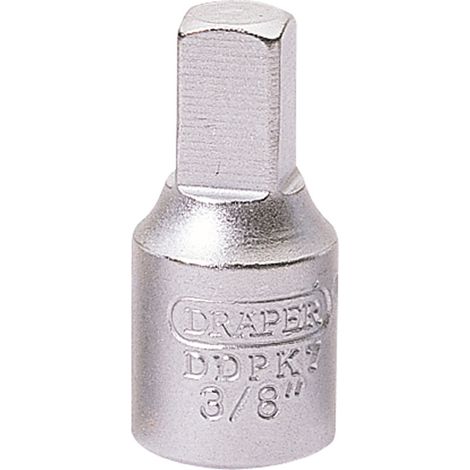 Draper 3/8 Inch Square Drive Drain Plug Key for Automotive and Machinery Maintenance
